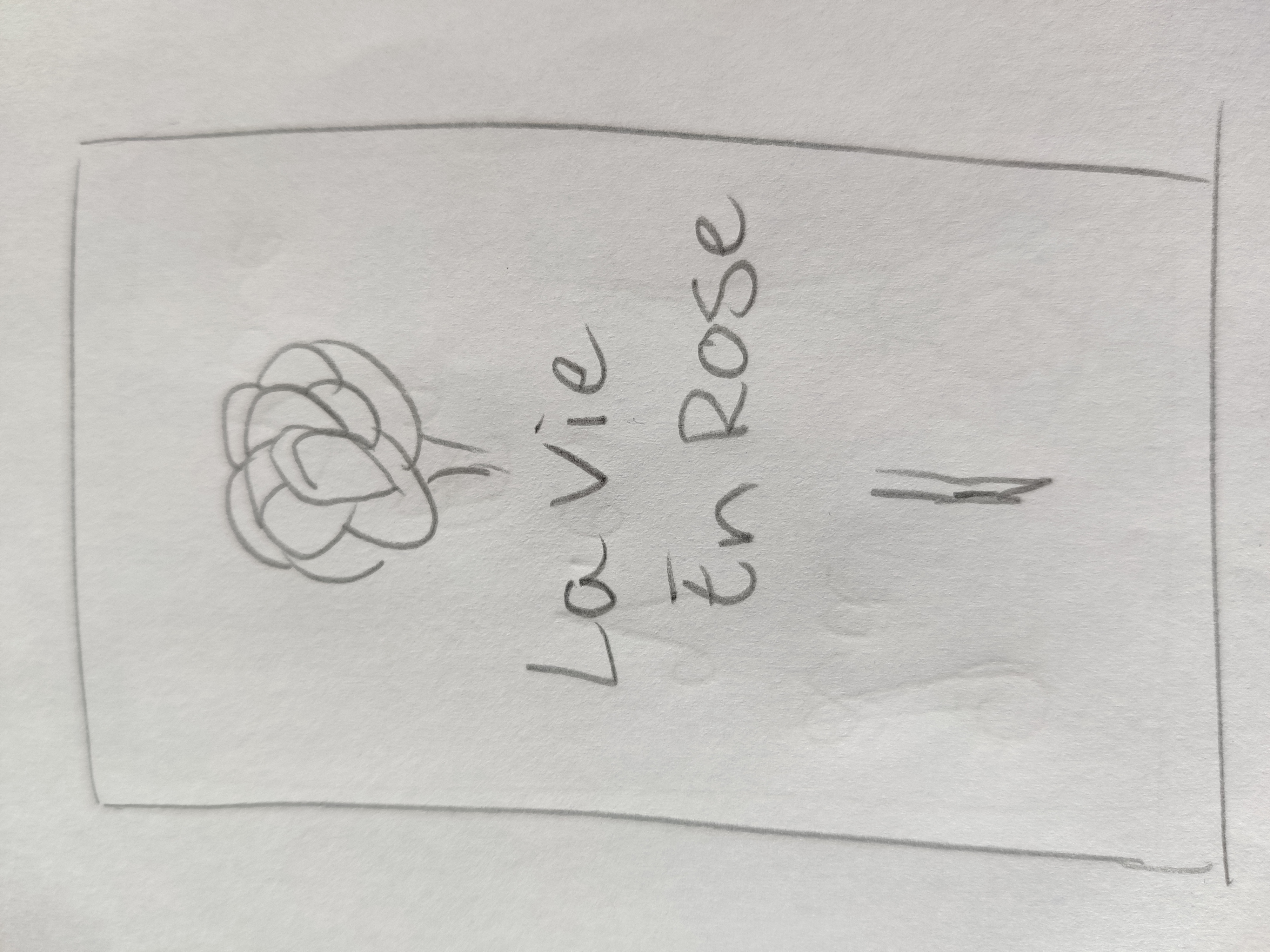 third sketch for title screen